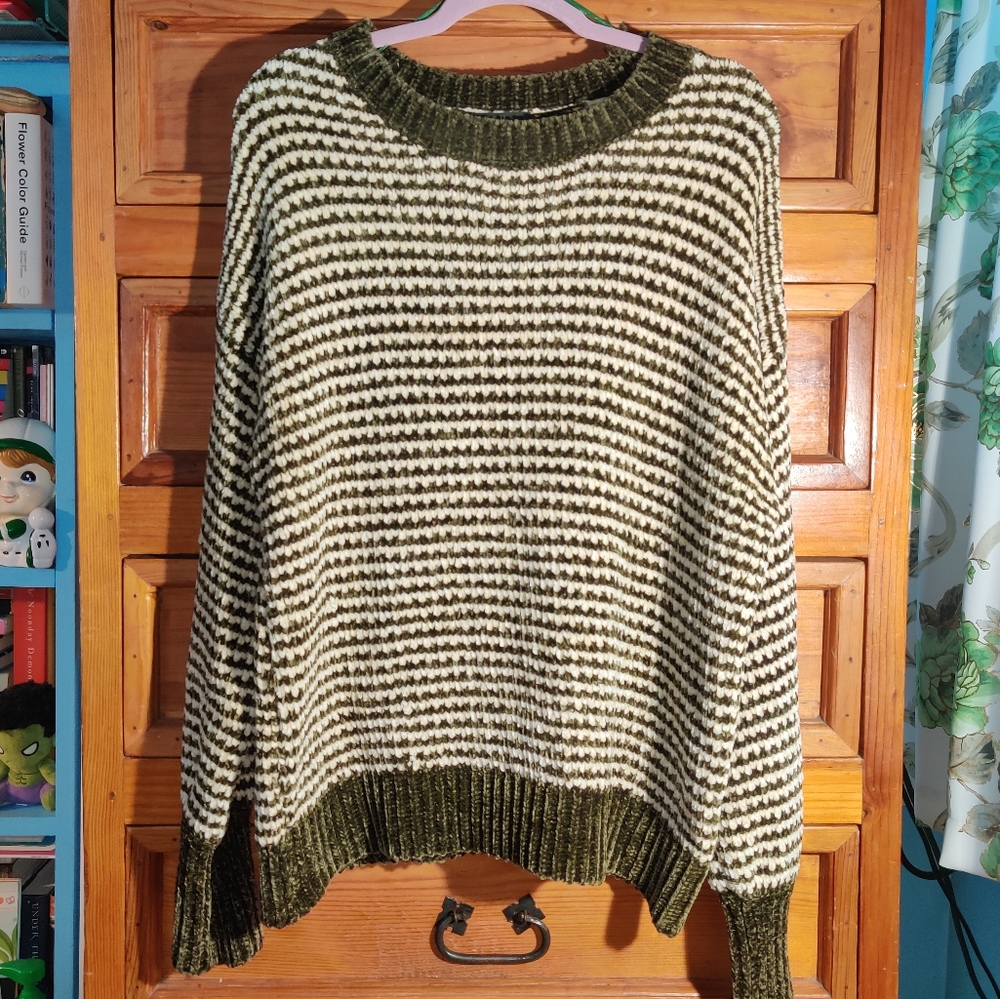 Cozy Chenille Crewneck Sweater